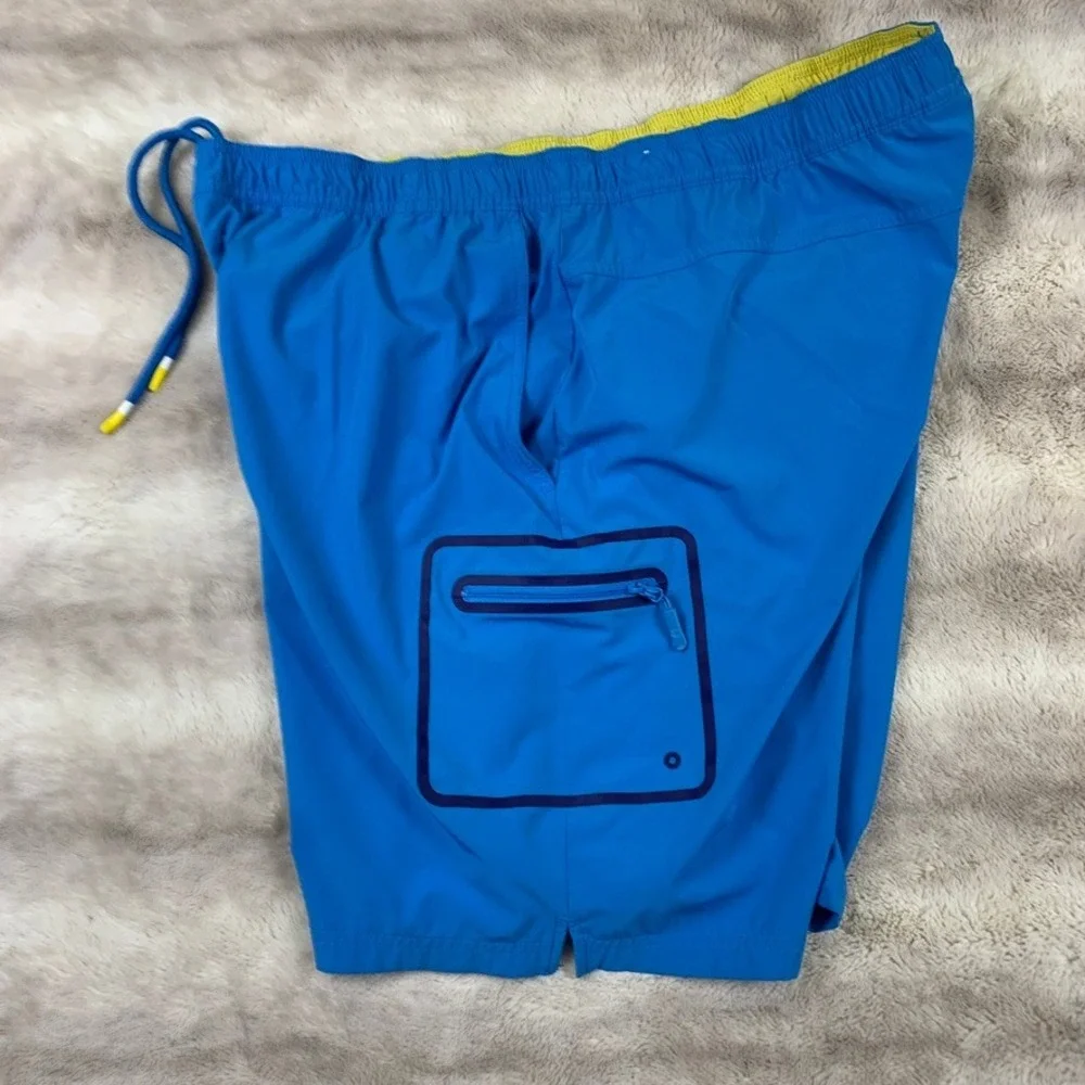 Fielder Bonobos Swim Trunks Mens XXL Blue Board Shorts Mesh Liner ABM10971B‎